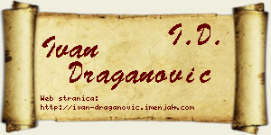 Ivan Draganović vizit kartica
